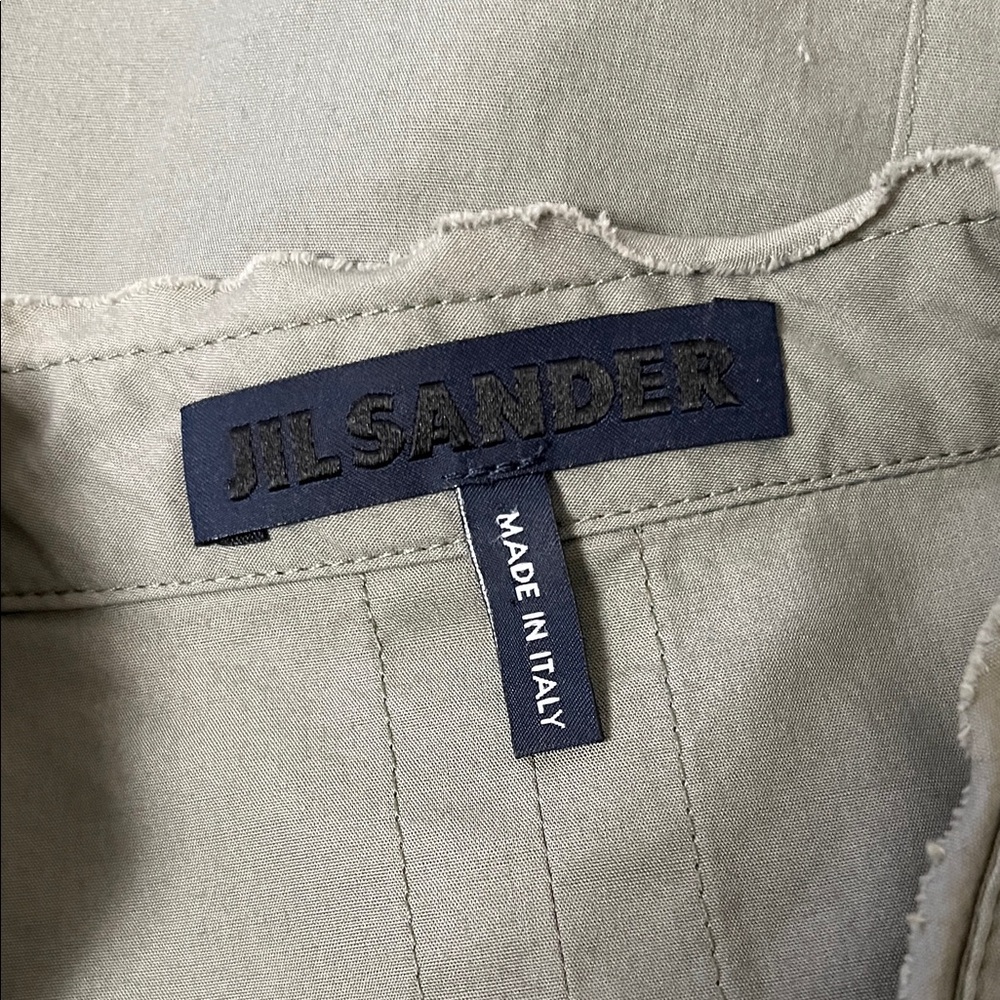 Jil Sander Mandarin Collar Button Down Shirt - image 5